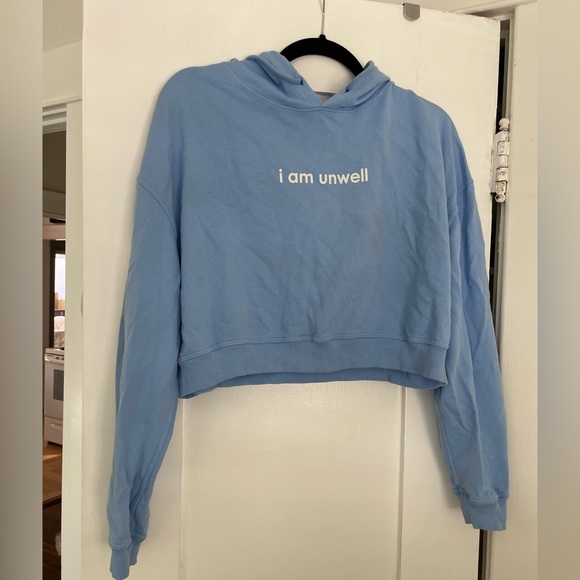 Call Her Daddy Unwell Cropped Sweatshirt - Picture 2 of 4